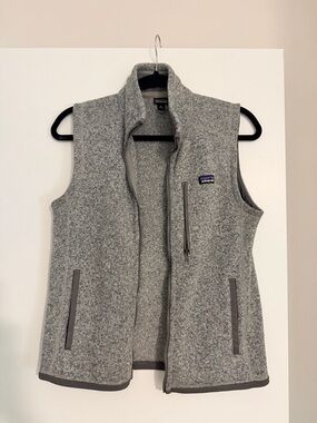 Patagonia Heather Gray Better Sweater Fleece Vest